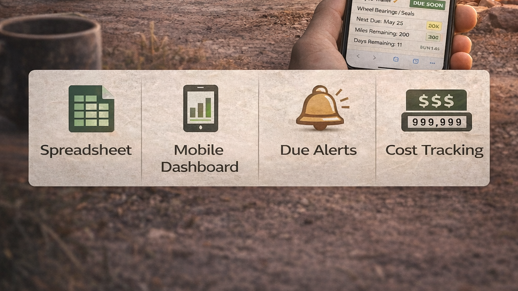 RV & Vehicle Maintenance Tracker